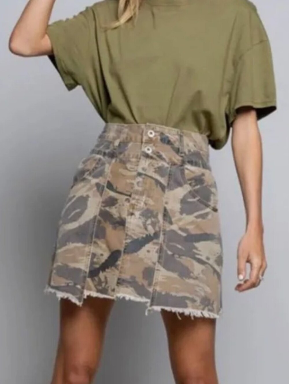 POL Camo Barbie Skirt Size Small